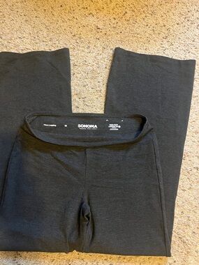 Sonoma Black Stretch Ponte Pants